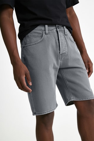 Short en jean ED-55 - Gris