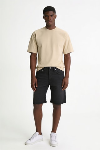 Short en jean ED-55 - Noir