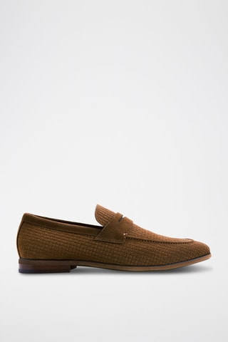 Mocassins en nubuck Giles - Camel