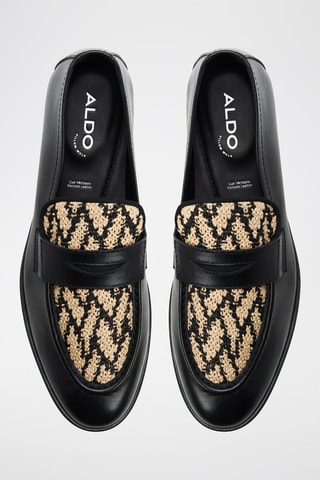 Mocassins en cuir Fano - Noir