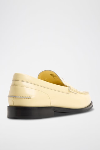 Mocassins en cuir Tides - Jaune clair