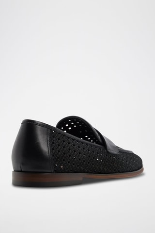 Mocassins en cuir Mescal - Noir
