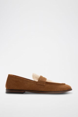 Mocassins en nubuck Fano - Marron
