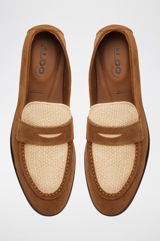 Mocassins en nubuck Fano - Marron