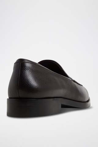 Mocassins en cuir Fabio - Marron foncé