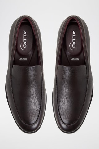 Mocassins en cuir Fabio - Marron foncé