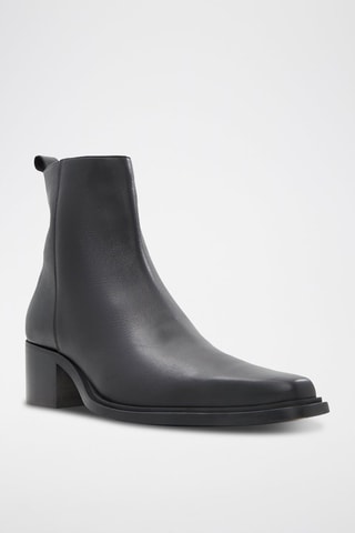 Bottines en cuir Zappa - Noir