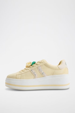 Baskets plateformes Paotlan - Jaune clair