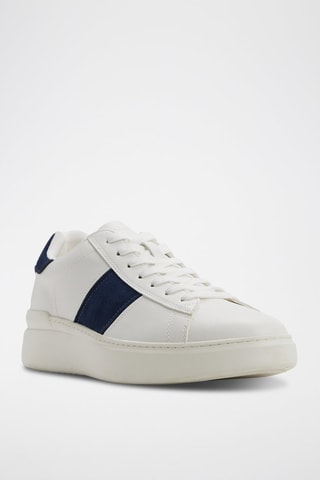 Baskets Adyn - Blanc et bleu cobalt