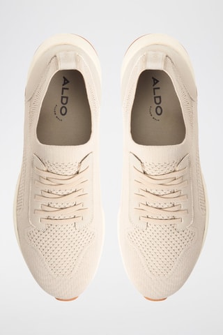 Baskets en cuir Zayd - Beige