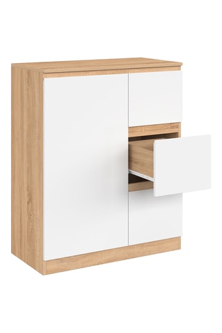 Meuble de salle de bain abattant  - 65 x 80 x 33 cm