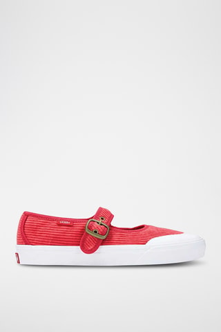 Babies en velours Mary Jane - Rouge - Vans