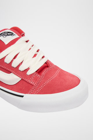 Baskets en cuir Knu Skool - Rouge - Vans
