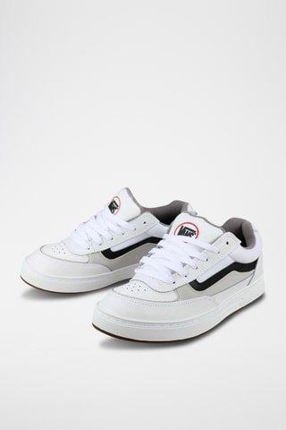 Baskets en cuir Skate Estazzo - Blanc - Vans