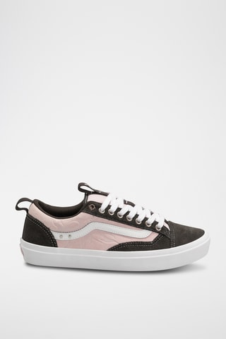 Baskets en cuir Skate Old Skool 36+ - Rose - Vans