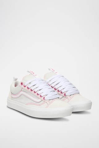 Baskets en cuir Skate Old Skool 36+ - Blanc - Vans