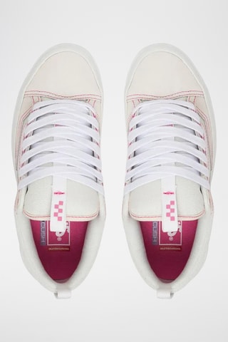 Baskets en cuir Skate Old Skool 36+ - Blanc - Vans