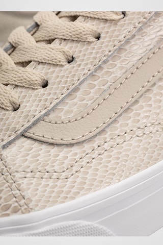 Baskets en cuir Old Skool - Beige - Vans