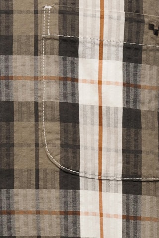 Chemise Seersuck Plaid SS Woven  - Marron - Vans