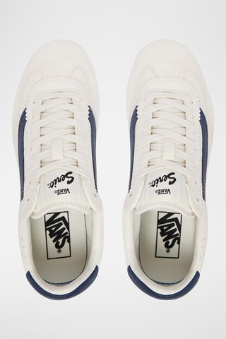 Baskets en nubuck Super Lowpro - Blanc - Vans