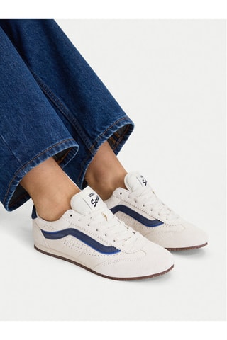 Baskets en nubuck Super Lowpro - Blanc - Vans