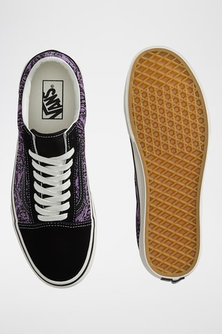 Baskets en nubuck Old Skool - Noir - Vans