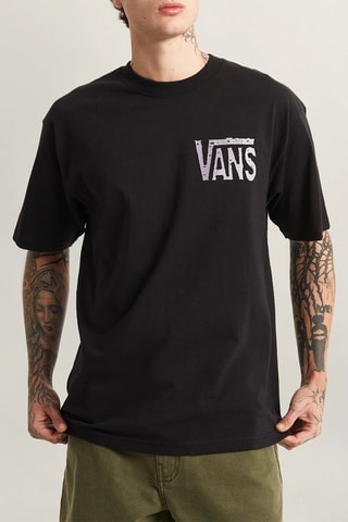 T-shirt regular Side Talk SS - Noir - Vans