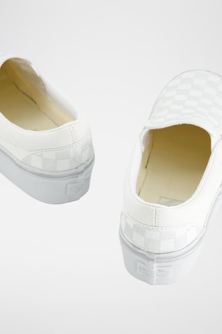 Slip-on plateformes Classic - Blanc - Vans