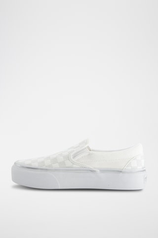 Slip-on plateformes Classic - Blanc - Vans