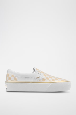 Slip-on plateformes - Blanc - Vans