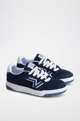 Baskets en nubuck Upland - Bleu marine
