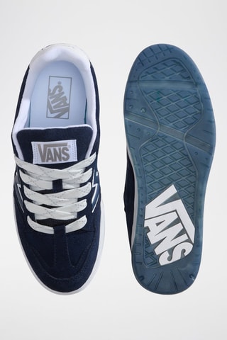 Baskets en nubuck Upland - Bleu marine