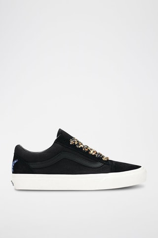 Baskets en nubuck Old Skool - Noir - Vans
