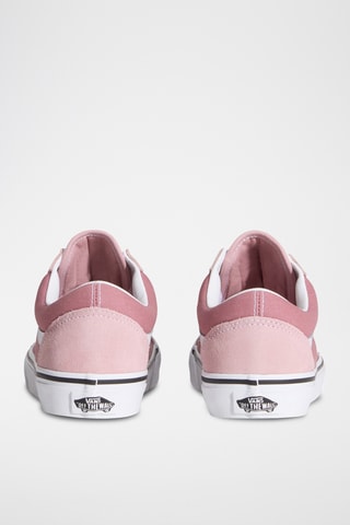 Baskets en nubuck Old Skool - Rose poudré