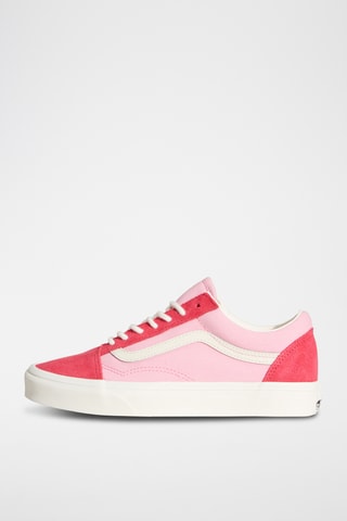Baskets en cuir Old Skool - Rouge