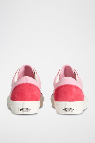 Baskets en cuir Old Skool - Rouge