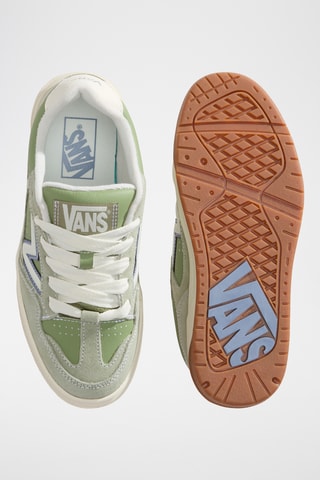Baskets en nubuck Upland - Vert d’eau