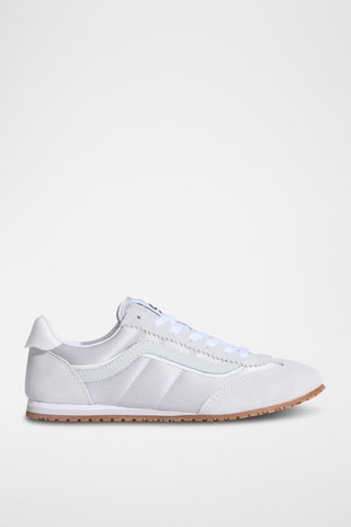 Baskets en nubuck Super Lowpro - Gris clair