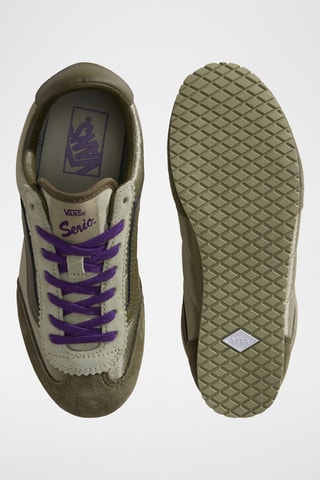 Baskets en nubuck Super Lowpro - Vert foncé