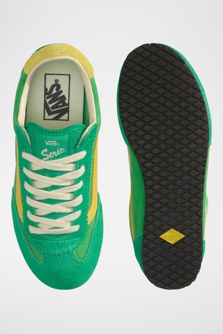 Baskets en nubuck Super Lowpro - Vert clair