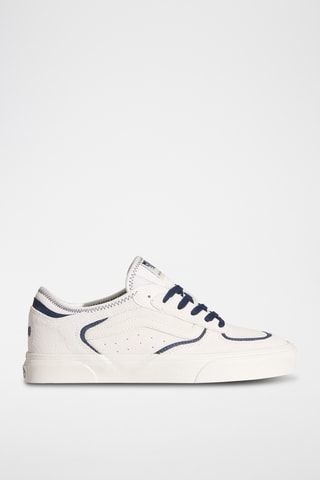 Baskets en nubuck Rowley Classic - Blanc