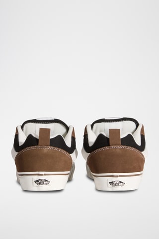 Baskets en cuir Knu Skool - Noir et marron