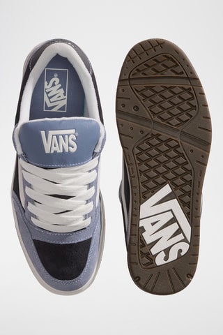 Baskets en cuir Hylane - Bleu cobalt