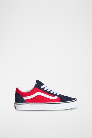Baskets en nubuck Old Skool - Bleu foncé