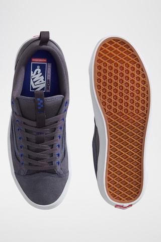 Baskets en nubuck Skate Old Skool 36 + - Bleu cobalt