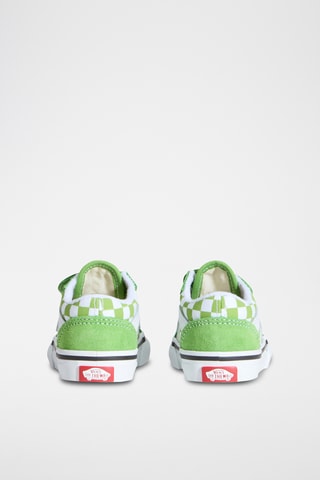 Baskets en nubuck Old Skool V - Vert et blanc