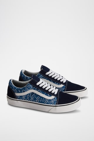 Baskets en nubuck Old Skool - Bleu