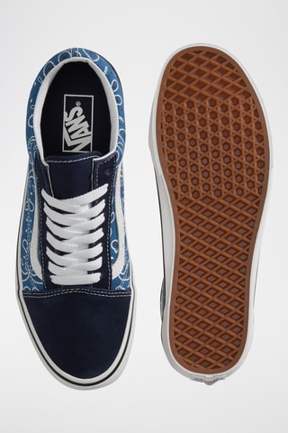 Baskets en nubuck Old Skool - Bleu