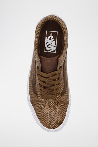 Baskets en cuir Old Skool - Marron