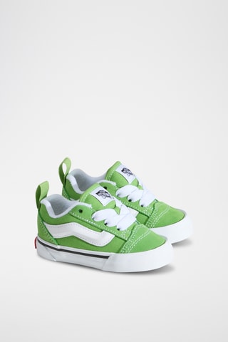 Baskets en nubuck Knu Skool - Vert